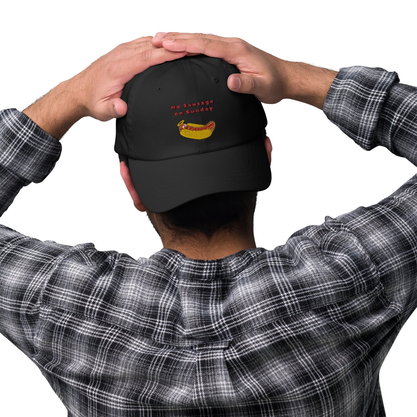 No Sausage on Sunday Embroidered Hat
