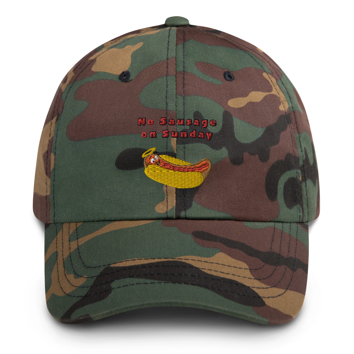 No Sausage on Sunday Embroidered Hat