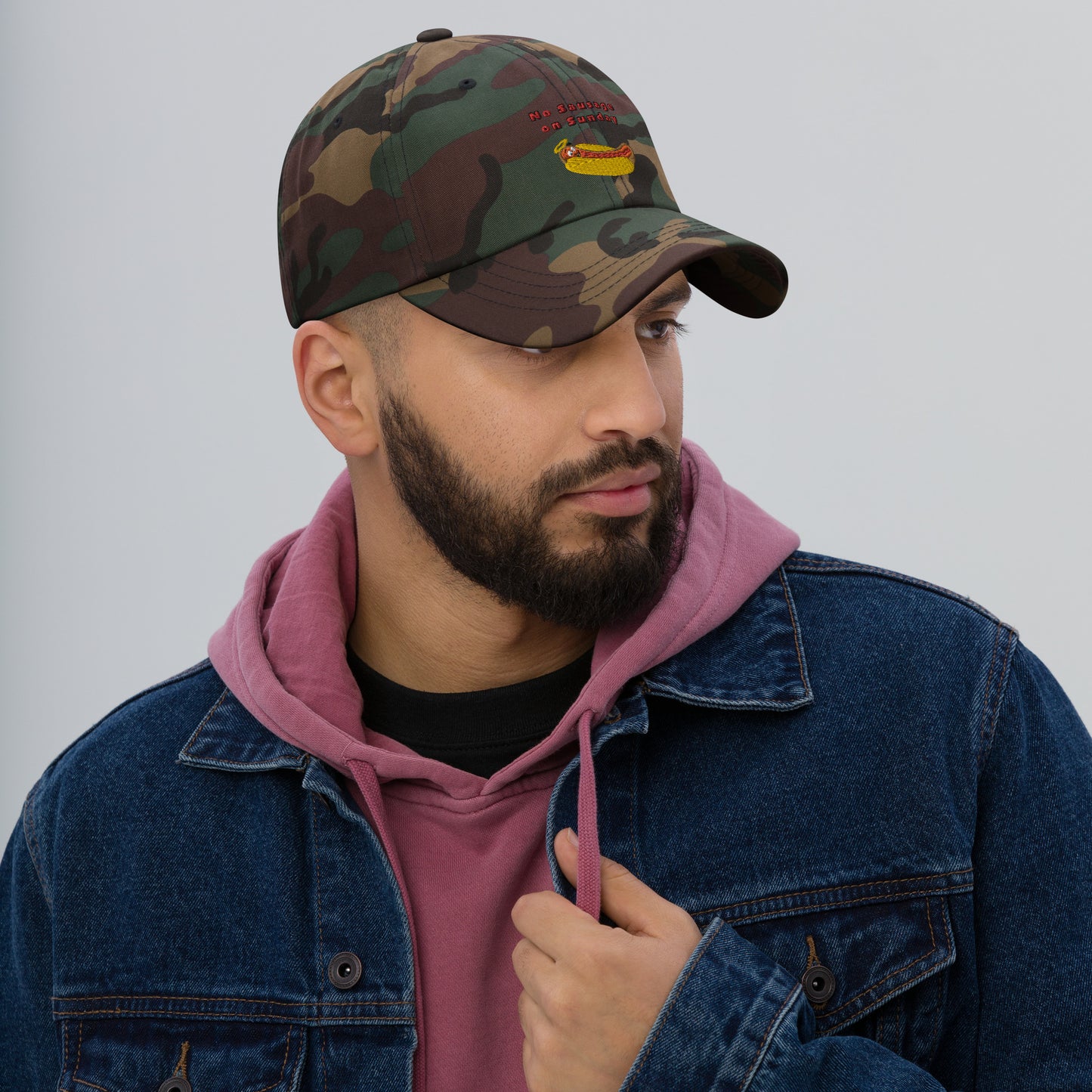 No Sausage on Sunday Embroidered Hat