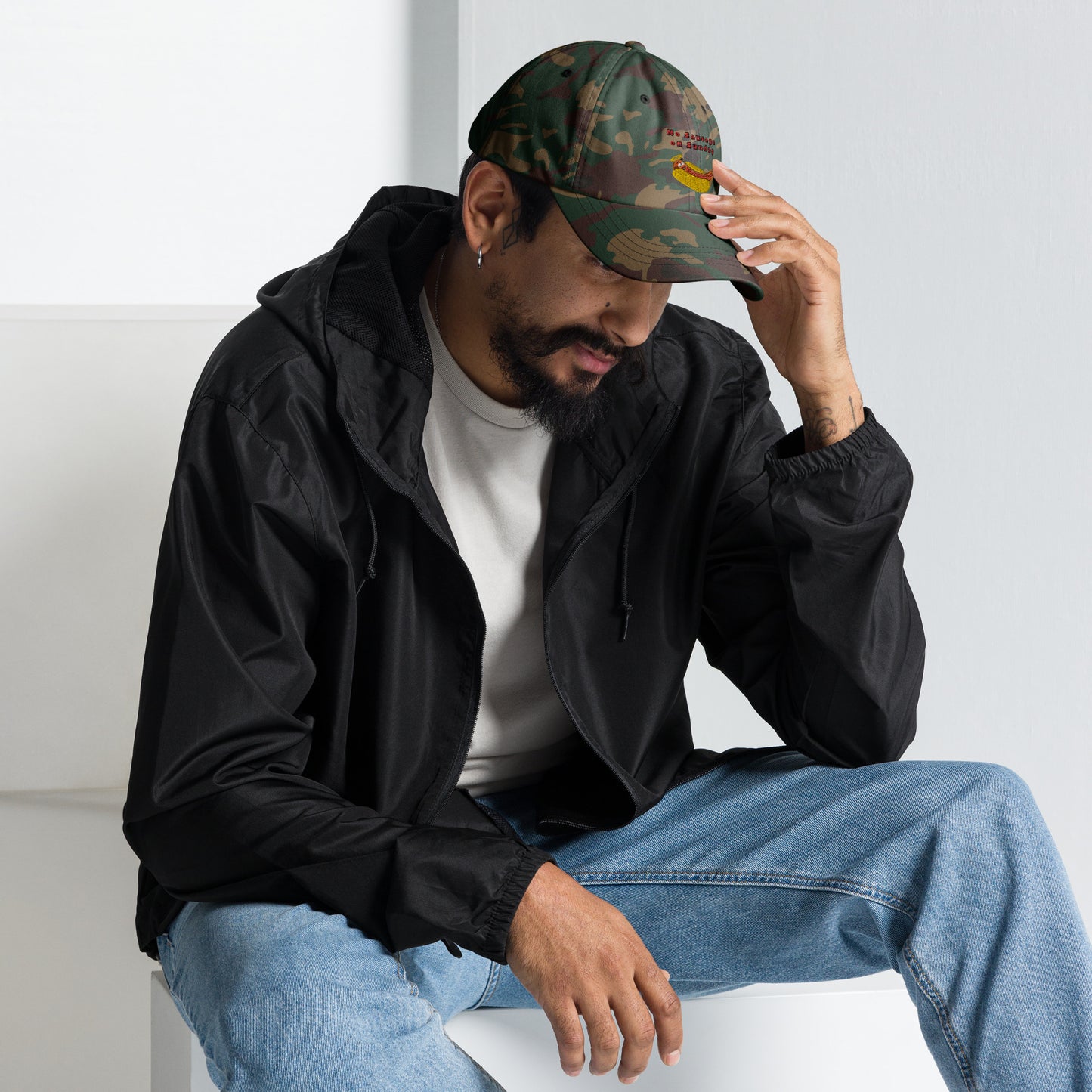 No Sausage on Sunday Embroidered Hat