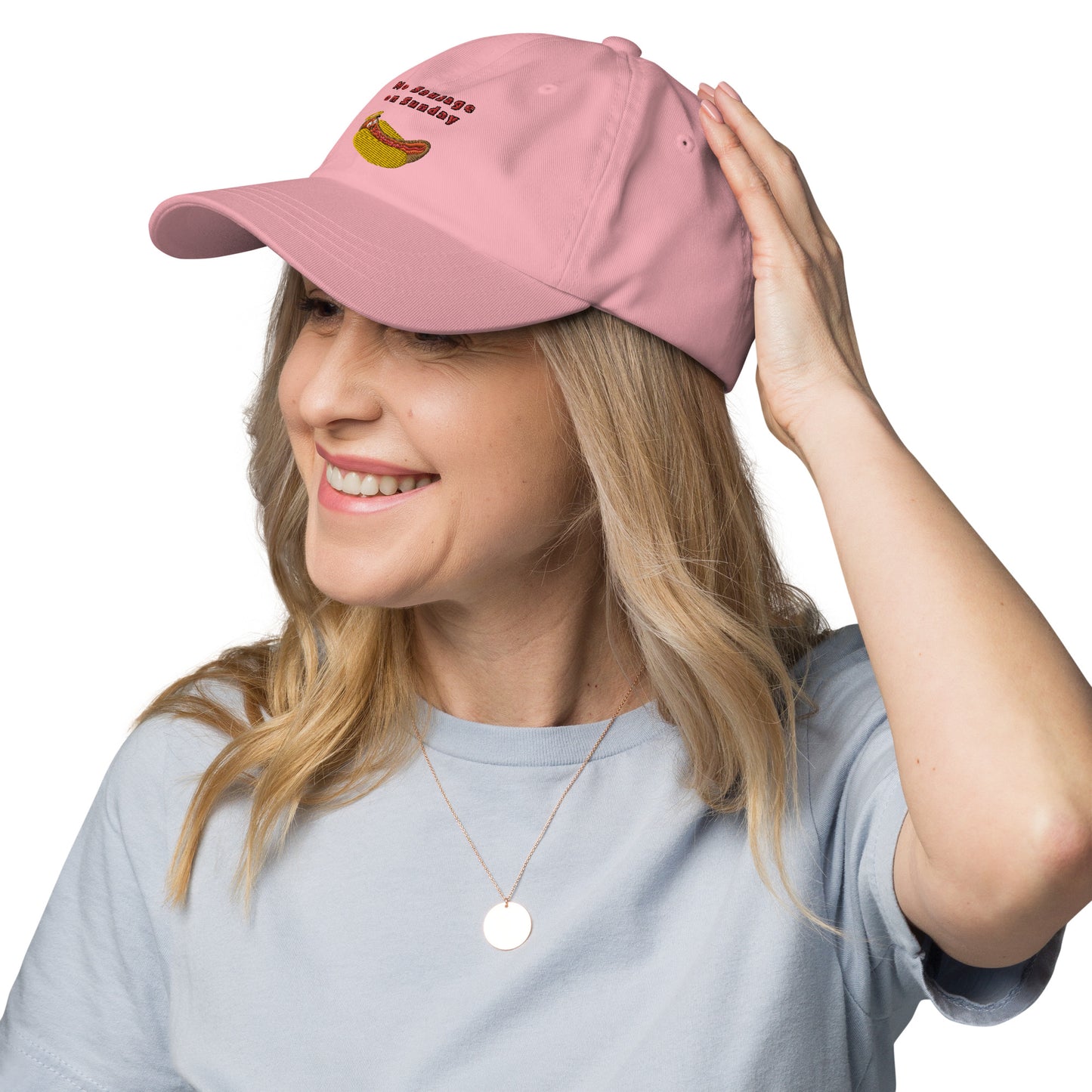 No Sausage on Sunday Embroidered Hat
