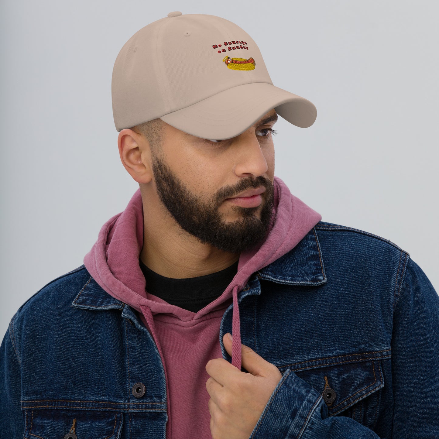 No Sausage on Sunday Embroidered Hat