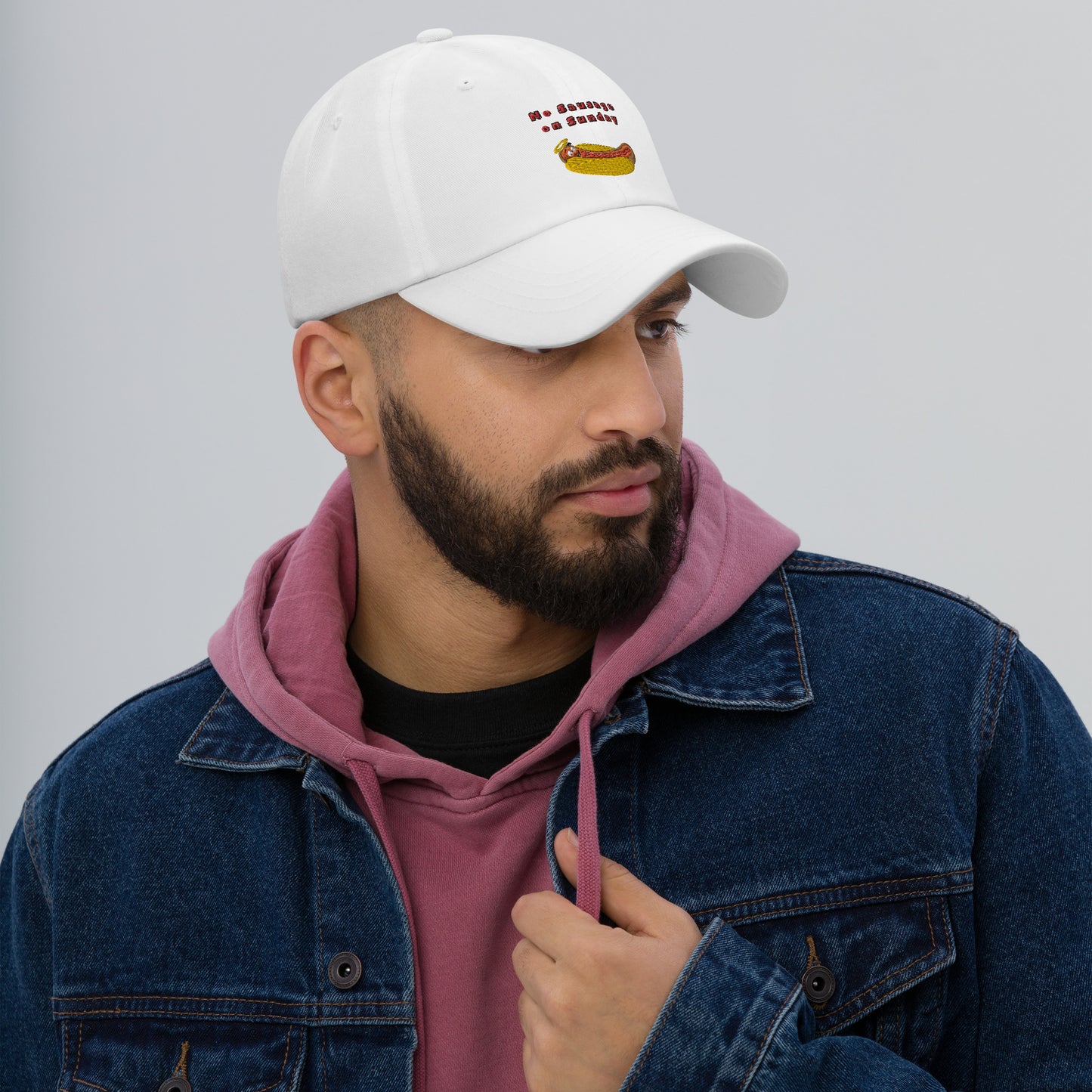 No Sausage on Sunday Embroidered Hat